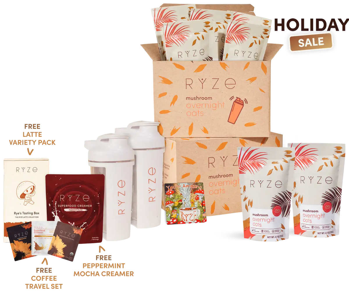 Mushroom Overnight Oats - 28 Meals